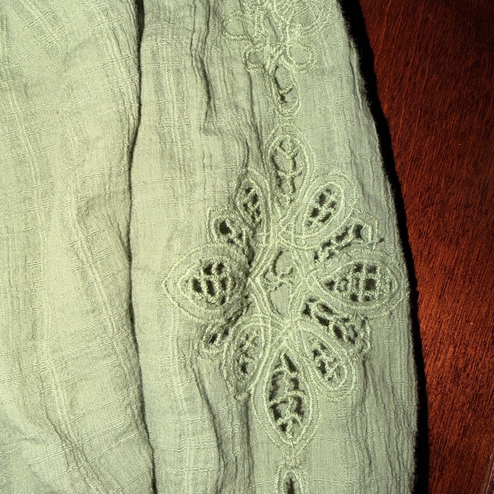 American Eagle Outfitters Green Blouse